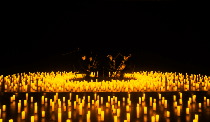 Famous Film Scores Come Alive On Stage Thanks To Candlelight And A String Quartet