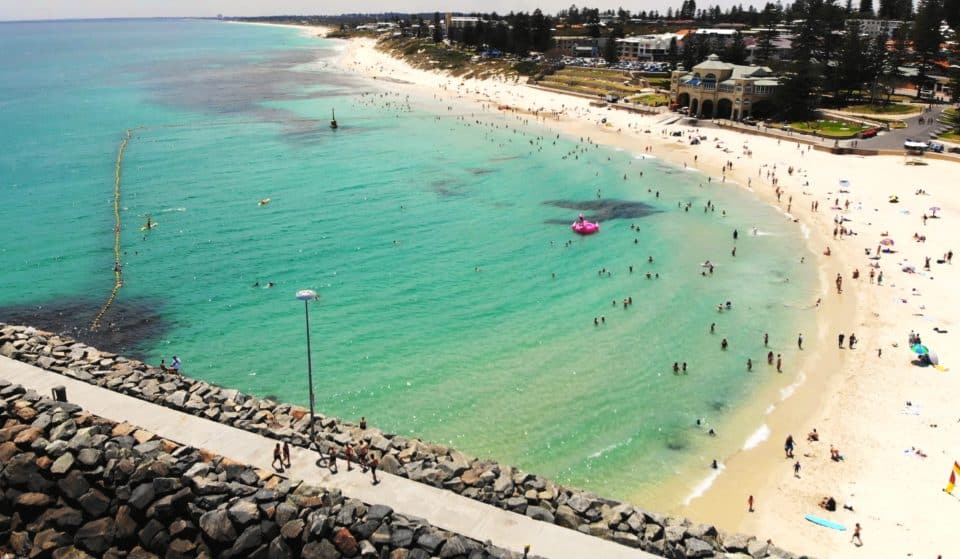 The Cottesloe Beach Eco Shark Barrier Is Back To Provide You With That Sweet Protection This Summer