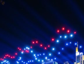 Gaze Upon 500 Drones In This Spectacular Christmas Themed Light Show Over Elizabeth Quay