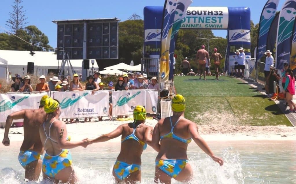 The Cottesloe To Rottnest Channel Swim Is Making A Comeback On An International Level